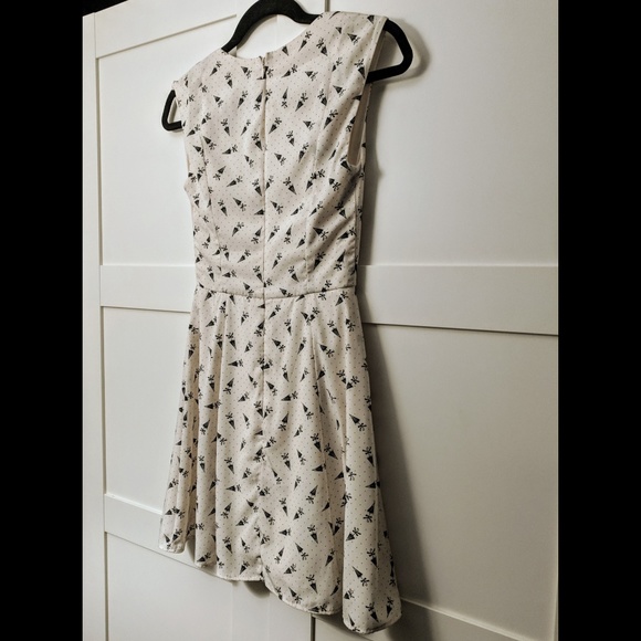 Forever 21 Umbrella Print Skater Dress 90s - Size Small - Picture 3 of 7